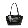 Estilo Coreano Estilo Extranjero Lujo Accesible Bolso de Axila para Mujer Verano 2025 Gran Capacidad para el Trabajo y los Viajes Bolso de Hombro Tote de Gama Alta