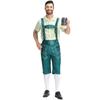 Ropa tradicional alemana para festival de cerveza ropa de hombre adulta a cuadros ropa de cerveza de Múnich comercio exterior suministro overoles de cerveza