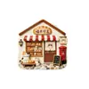 Meow Panadería IncreíbleImpresión 3D de Resina Magnético de Refrigerador con Relieve Souvenir Creativo Estilo Magnético Decorativo Personalizado