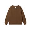 Sudadera holgada de cuello redondo personalizada para otoño e invierno, camisa con cuello, ropa de trabajo estampada, camisa publicitaria transfronteriza, logotipo personalizado