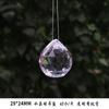 Novo Acrílico Transparente Cristal Floco de Neve Pingente Decoração de Natal Árvore de Natal Cristal Floco de Neve Decoração de Natal