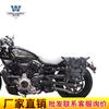 Coche muscle Wolf adecuado para Harley night Walker 975 bolsa lateral bolsa lateral se puede instalar casco medio casco casco completo marco de liberación rápida modificación