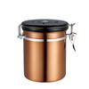 Frasco Sellado de Café de Acero Inoxidable 304 Transfronterizo Alimentos Té Mini Frasco de Vidrio Frasco Almacenamiento Cocina Hogar