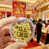 Pegatinas para Teléfono de Oro Puro 999: Princesa, Por Favor Hazte Rica, El Dinero Importa Más, Promoción de Transmisión en Vivo 2Mg Pequeños Regalos