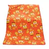 Uau Manta de Flanela com Estampa de Desenho Animado Fofo Cobertor de Ar Condicionado para Almoço Cobertor de Dormir Infantil Colcha de Ar Condicionado Xale para Adulto