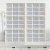 Caja de Almacenamiento de Nueve Compartimentos para Cuentas de Rompecabezas, Organizador Tipo Cajón, Caja Organizadora Multifuncional de Escritorio a Prueba de Polvo