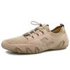 Zapatos nuevos de otoño para hombre zapatos de malla de piel de cerdo transpirables zapatos casuales deportivos para hombre zapatos de cuero zapatos de moda que combinan con todo hombre