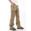 AliExpress Amazon mais vendidos boutique multi-bolsos calça cargo de algodão calças casuais para atividades ao ar livre calças calças masculinas