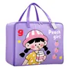 Bolsa de Almacenamiento para Colcha de Jardín de Infancia para Niños que Entran al Jardín de Infancia Bolsa de Equipaje de Tela Oxford Bolsa para Ropa de Colcha de Algodón Impermeable Gran Capacidad