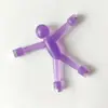 Chaveiro Gancho Magnético Homem-Aranha de Silicone Versátil Transfronteiriço Adesivo Magnético para Geladeira