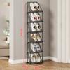 Zapatero Hogar Entrada Simple Dormitorio Dormitorio Interior Estante de Almacenamiento Multicapa Pasillo Zapatero Vertical Almacenamiento Artefacto