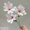 Magnólia da Fortuna Flores Artificiais Materiais Florais Estilo Chinês Orquídeas Flores de Seda Impressas em 3D para Fotografia Arranjos Florais de Casamento Arranjos Florais de Corredor Transfronteiriço