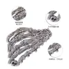 Acessórios de Cabelo de Halloween Transfronteiriços, Novos Presilhas de Cabelo com Toque de Luxo, Presilhas de Garra Personalizadas Estilo Dark, Presilhas de Tubarão Aranha Crânio Horror
