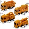 Juguete para niños coche de ingeniería set de coches de construcción excavadora mezcladora coche de juguete coche de juguete para niño puesto de juguetes suministro
