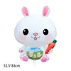 Novedad transfronteriza estilo ins flores, globos para baby shower de ganso, globos de oso, globos de motocicleta, globos de corona