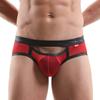 Calzoncillos de Hombre de Moda Transfronteriza con Espalda Hueca en Forma de T Doble, Sexy de Cuero Patentado, Sexy U-Convexo Bolsa Grande 1914