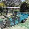 Toldo de Chuva para Triciclo Elétrico, Toldo Totalmente Fechado para Proteção contra Vento e Chuva, Toldo de Cabine Frontal Espessado Universal para Triciclos
