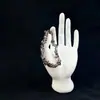 Pulsera de grava pulida de piedra bruta de cristal natural, pulsera de cuentas irregulares, joyería DIY transfronteriza, venta al por mayor de gran demanda transfronteriza