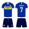 Conjunto de Uniforme de Fútbol por Sublimación Personalizado Nuevo de Secado Rápido Transpirable Camiseta de Fútbol Verano Deportes al Aire Libre Hombres Manga Corta