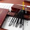 Serie Wu Changshuo cuchillo de corte para sellos viento aleación dura hecho a mano cuchillo de tallado en piedra oro piedra acero de tungsteno traje de cuchillo de tallado cuchillo de tallado