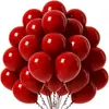 Balões de Aniversário Amazon 10 polegadas Conjunto de Balões de Cor Sólida Balões para Decoração de Feriado Balões Metálicos Foscos Maca