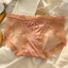 Roupas íntimas de renda fenda alta estilo desejo puro feminino algodão algodão entrepernas antibacteriano feminino sexy plus size menina atacado