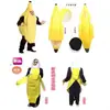 Fantasia de Banana para Adultos Homens e Mulheres Cosplay de Halloween Festa Bar Performance Terno M Feijão Terno de Casal Terno de Banana Madura