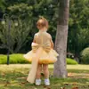 Vestido Cheongsam Modificado para Niñas 2026 Nuevo Vestido de Princesa Estilo Chino de Verano para Niños Vestido TUTU Venta al por Mayor