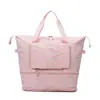 Bolsa de Viaje para Distancias Cortas para Mujer, Bolsa de Tela Oxford de Gran Capacidad, Bolso de Hombro Cruzado, Bolso de Mano, Bolsa de Gimnasio Resistente al Desgaste, Casual y Versátil