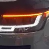 Adecuado para 14-17 Land Rover Range Rover Modificado Administrativo 23 Faros Delanteros Luces de Circulación Diurna LED Ensamblaje de Faros Delanteros con Lente Láser