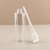 Garrafa Plástica Transparente PET para Lavagem com Cabeça de Bomba 180ml Corpo de Garrafa de Shampoo Garrafa de Névoa Hidratante Garrafa de Removedor de Maquiagem Material
