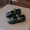Zapatos Nuevos de Otoño 2026 para Niñas Pequeñas, Zapatos de Princesa con Pedrería, Versátiles Zapatos de Cuero para Bebé de Punta Redonda para Niñas Pequeñas