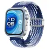 Adequado para Pulseira do Huawei Bracelet Fit4 Pro, Pulseira de Relógio de Nylon Trançado com Fivela Dupla Magnética Deslizante, Pulseira do Relógio Huawei Fit5