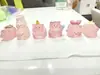 Novo Estábulo de Porquinho Empilhável Pequenos Artigos Celebridade da Internet Fofo DIY Joias de Resina Acessórios Enfeites de Carro Estilo Ins