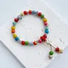 Pulsera de Cerámica Jingdezhen Nueva Pulsera de Cerámica Jingdezhen China Simple Joyería Puesto Regalo para Estudiantes Joyería