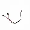 Accesorios para drones de modelos de avión, línea de extensión de engranaje de dirección, línea en Y, terminal de 30 núcleos macho a hembra, 30 cm, 50 cm, venta al por mayor