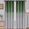 Cortinas con Estampado Digital de Gradiente Morado-Gris-Blanco Transfronterizas Exclusivas para Amazon, Adecuadas para Dormitorio y Sala de Estar, Fabricante de Cortinas de Tela Cepillada