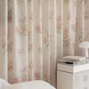 1 Pieza Cortinas de Lino Estilo Chino Nuevo Estampadas para Hogar Sala de Estar Dormitorio Oficina Fiesta Decoración Diaria Cortinas