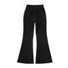 Calças de Veludo Shark para Meninas Mais Velhas, Calças de Veludo Micro-Flare Tudo-Em-Um para Meninas para Outono e Inverno, Calças de Yoga Slim e Leggings