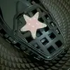 Acessórios de Flor de Sapato de Cristal Resistentes Estilo Coreano com Lantejoulas Bordadas, Franjas de Cristal Exquisite de Estilo Leve de Luxo