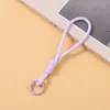 Cordão para Celular Tira de Pulso Cordão de Nylon Trançado Acessório para Bolsa Chaveiro com Anel de Metal Antiperda Cadeia de Cordão