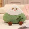 Almohada Creativa de Zongzi de Arroz Juguete de Peluche Muñeca de Simulación Colgante Regalo Festival del Bote del Dragón Adornos para Eventos Venta al por Mayor