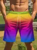 Moda Masculina Camuflada Transfronteiriça Estilo Europeu e Americano Shorts Esportivos Casuais Estampados em 3D Venda Direta da Fábrica Atacado