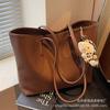 Textura de Alta Qualidade, Bolsa Grande Fashion e Versátil para Mulheres, Nova Bolsa de Ombro Retro Tendência 2026, Bolsa Tote de Grande Capacidade para o Dia a Dia