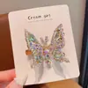 Pasador de Pelo para Niña, Lindo Pasador Móvil de Mariposa, Tocado, Pinza Lateral Súper Hada para Niña, Pinza para Flequillo, Accesorio para el Cabello