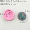 Zapatos de Tacón Alto, Bolsos para Bebé, Moldes de Silicona con Forma de Flor, Moldes de Silicona de Grado Alimenticio para Hacer Mousse y Chocolate