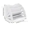Porta-arquivos em leque transfronteiriço, mesa de escritório, porta-arquivos multicamadas, porta-armazenamento de provas de estudante