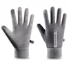 Guantes Calientes para Hombres y Mujeres, Deportes al Aire Libre de Otoño e Invierno, Ciclismo, Conducir, Cortavientos, Impermeables, Antideslizantes, Pantalla Táctil, Guantes con Logo Personalizado