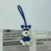 Schnauzer Perro Cuero Regalo Collar Personalizado Cachorro Creativo Llavero para Coche Colgante para Bolso Al por Mayor