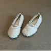 Zapatos Mary Jane Franceses Suaves de Una Correa para Mujer 2026 Otoño/Invierno Nuevos de Fondo Plano de Boca Baja Slip-on de Piel Zapatos Individuales para Mujer